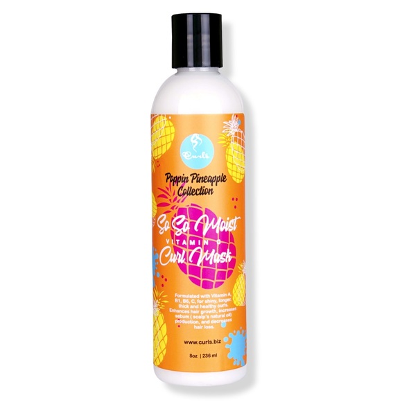 CURLS Other - LAST 1! CURLS Pineapple So So Moist Vitamin C Curls Mask 🍍NEW Full Size